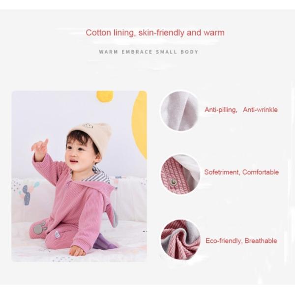 Funky Cute Newborn Baby Clothes Animals Pattern Winter Rompers For Baby Girl