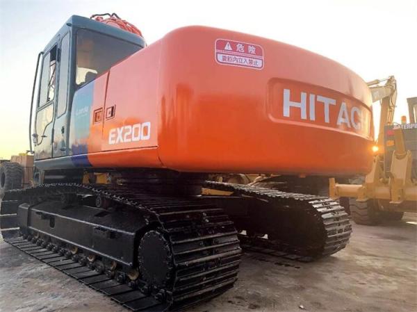 110KW Power Hitachi EX200 Excavator Used Hitachi Excavator 20 Ton
