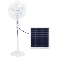 3 metal SAA da velocidade 12VDC Li Battery Pedestal Solar Fan 16in