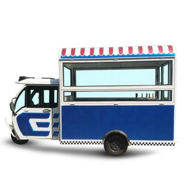 Food Processing 3 Wheel Ape Tuk Tuk Barbecue Motorcycle Cook Trailer