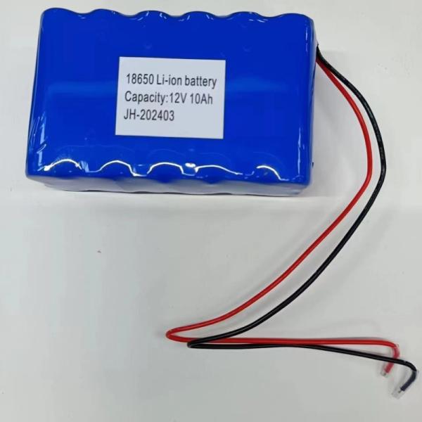Custom Battery Pack 12V 10Ah 18650 3cells in series 4 in parallel