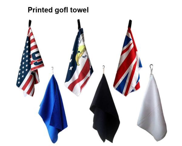 Toalhas da aptidão do Gym do golfe do waffle de Microfiber no volume com logotipo bordado