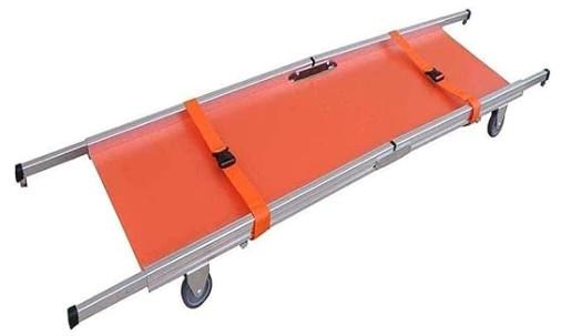 Ambulance sauvetage d'urgence PVC Alliage d'aluminium Roues porte-bébé pliable