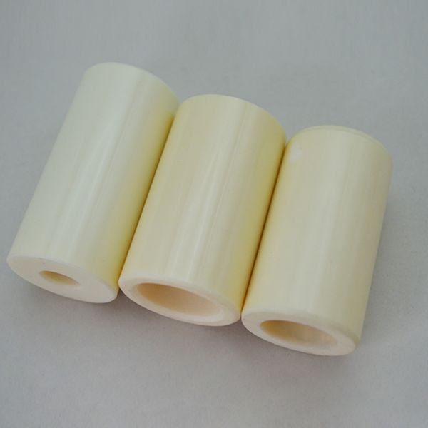 99.5% Alumina Ceramic Cylinder Piston Plunger Tube Customized Made Wear Proof