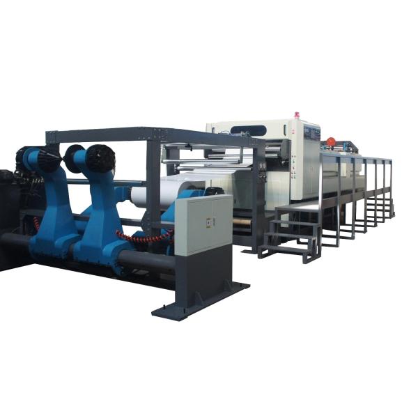 servo motor control Rotary hob Paper roll cross Cutting Machine 300 Time/Mins