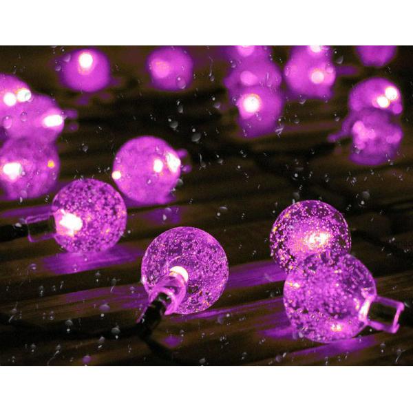 IP65 Hanging Solar Ball Light 46ft SMD0603 With 60 Bubble