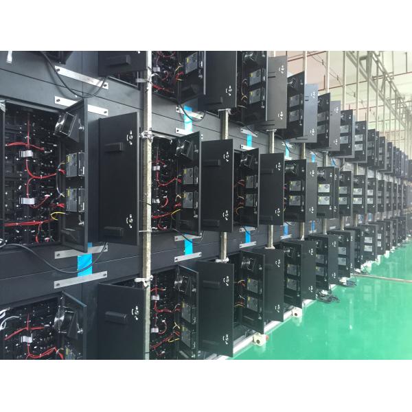 quadro de avisos impermeável exterior da exposição da propaganda do diodo emissor de luz do armário do ferro 960*960 do passo de 10mm