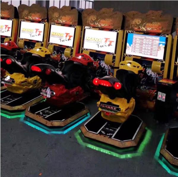Easy Installation Motorcycle Game Simulator 250kg Durable For Fun Center