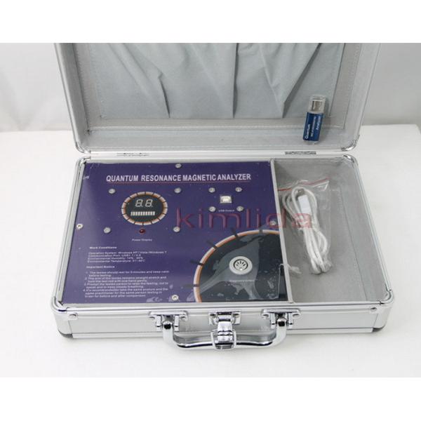 Dispositivo magnético del analizador de la terapia del organismo de los AE de la resonancia débil de Quantum con 36 informes