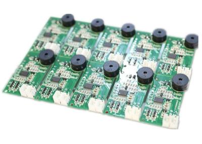 2 camadas do dobro verde do soldermask do tratamento de superfícies dos materiais HASL/ENIG de FR4 tomaram partido fabricação da placa do PWB para o fechamento esperto