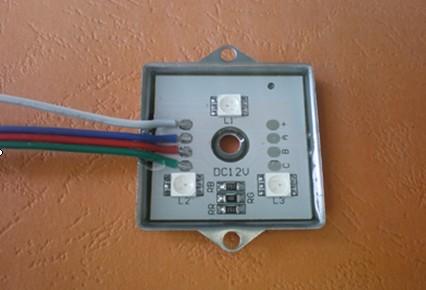 3pcs SMD 5050 led Iron shell waterproof led modul with high lumen