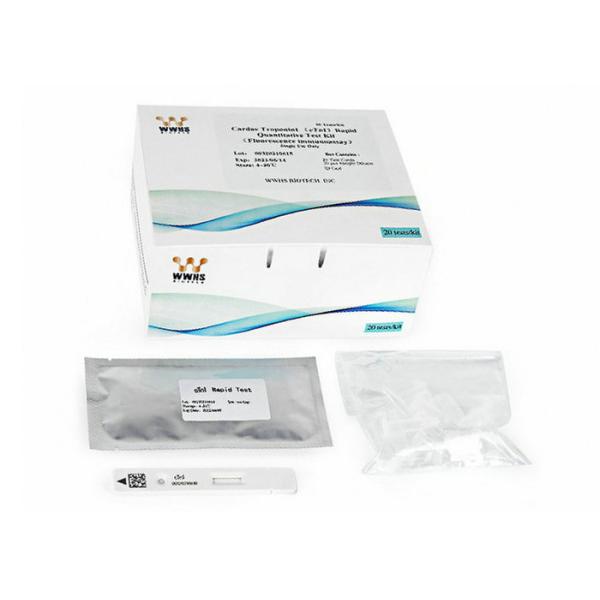 Высокий Troponin чувствительности я тесты кассеты 3000 теста cTnI набора быстрые/день