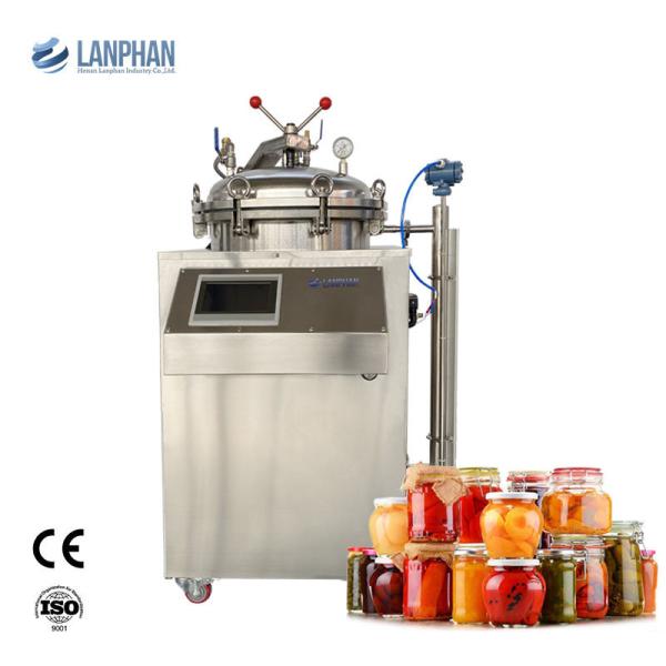 Fully Automatic Retort Sterilizer with 100L 150L Capacity and Steam & Water Bath Sterilization