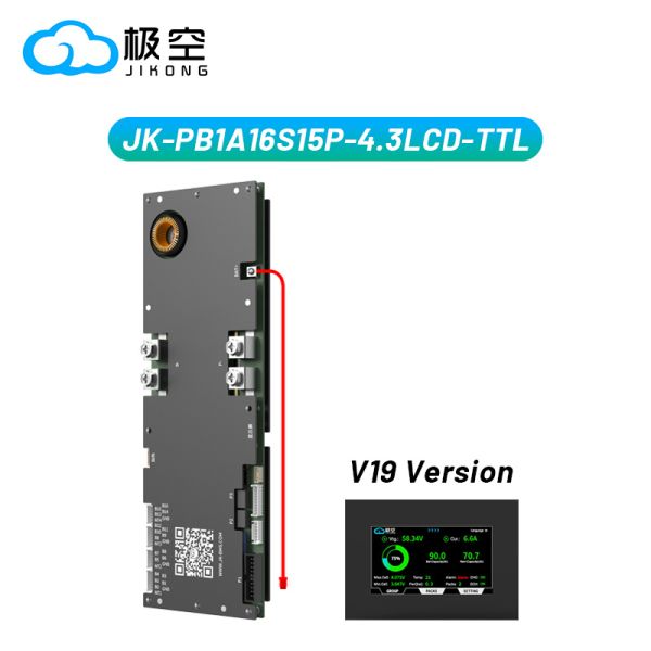 Jkbms LiFePO4 48V 150ah BMS 8s-16s Active Balance Family Energy Storage Inverter