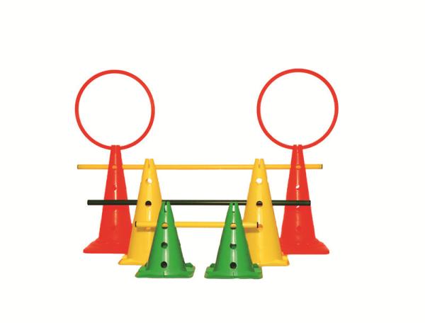 Treinamento de Futebol Cone Equipamento Essencial para Crianças Esportes no Campo ao Ar Livre
