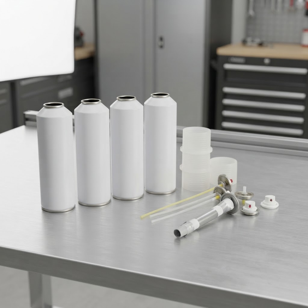 Spray Aluminum Bottle for Industrial Dispensing  Durable Packaging