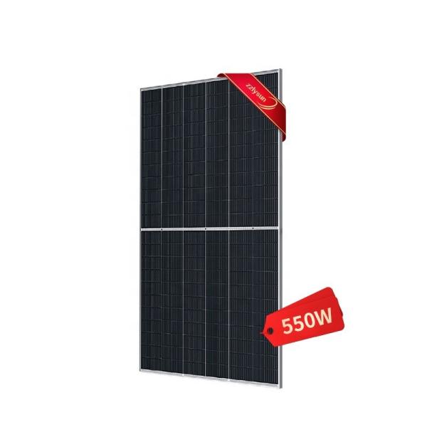 Half Cell Monocrystalline Solar Panel Rooftop For Carport Solar System