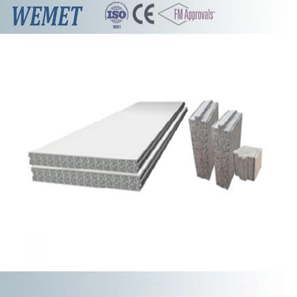 Fiber Reinforced EPS Cement Sandwich Panel asbestos free CNCA certified 60mm-200mm