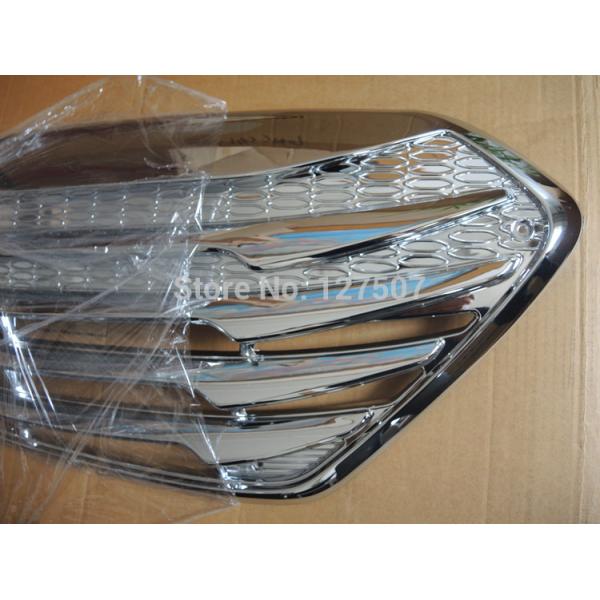 Hyundai IX35 New Tucson 2009 - 2013 Передняя хромированная решетка автомобиля Автозапчасти