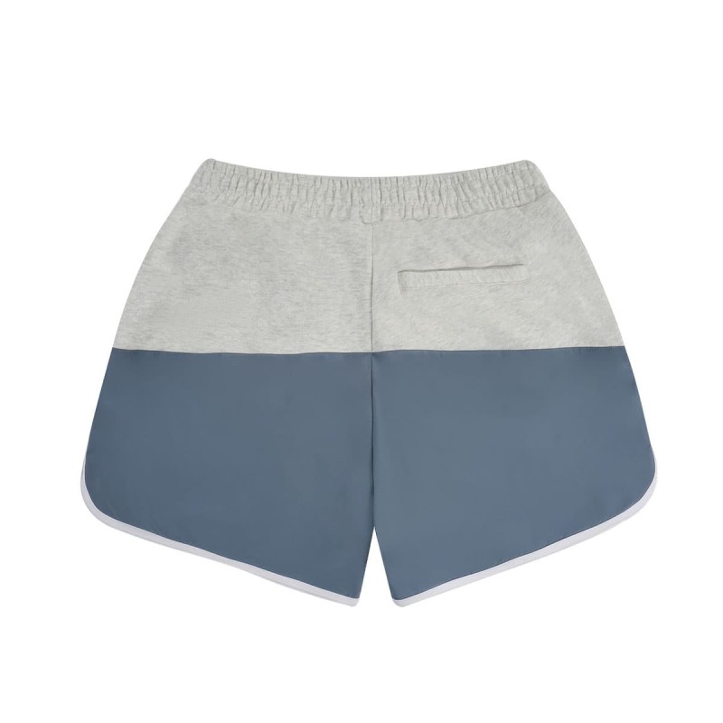 Custom Heavyweight Two-Tone Athletic Shorts Embroidered Streetwear
