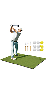 Golf Hitting Cage Practice Aid For Outdoor, Golf Practice Net, Hitting Aids Nets, Portable Golf Impact Nets Cages