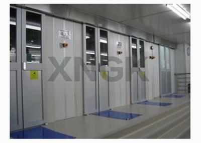 Sliding Door Portable Clean Room Enclosures , 20 - 25 M / S Air Shower Clean Room
