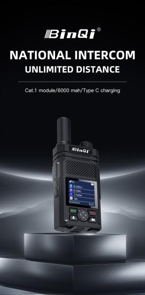 BinQi BQ-K36 4G LTE Two-Way Radio with Dual SIM Slots
