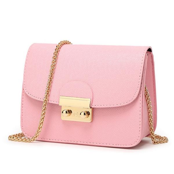 2016 new small square shoulder bag Messenger bag handbag European and American fashion star models chain
