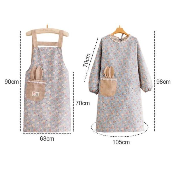 Chefs Uniform Custom Print Logo Women Adjustable Cotton Polyester Bib Kitchen Apron
