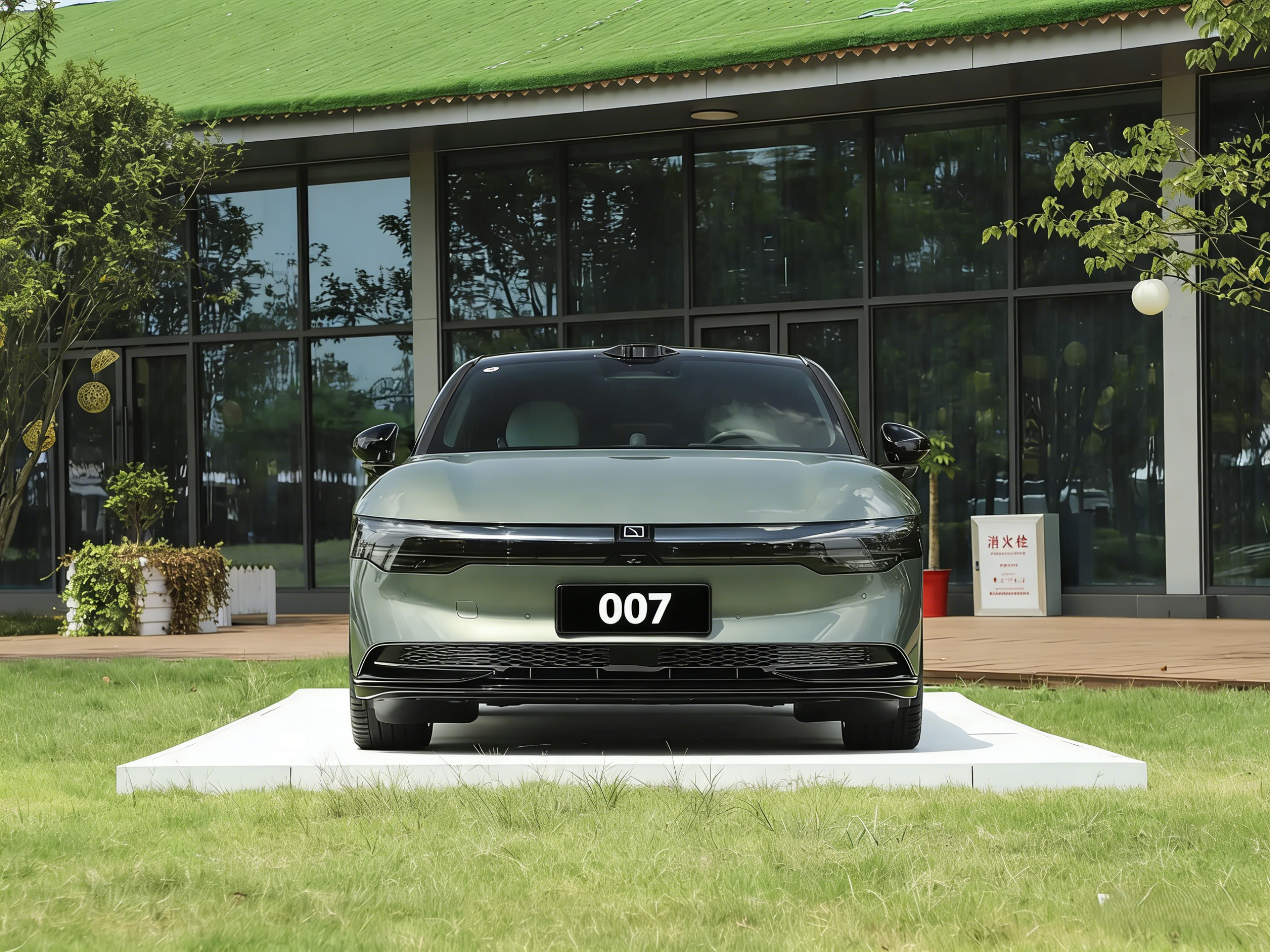 Uesd Car 2024 Zeekr 007 Dual-Motor Performance 100  k Wh Autonomous Driving Excellent Condition  Car Made in China Hot Selling