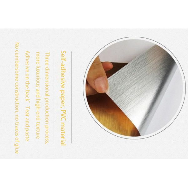 Metallic Matte Silver Polyester PVC Label Sticker For Electronic