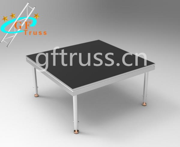 4ft*4ft 6061-T6 Aluminum Stage Platform Height Adjustable