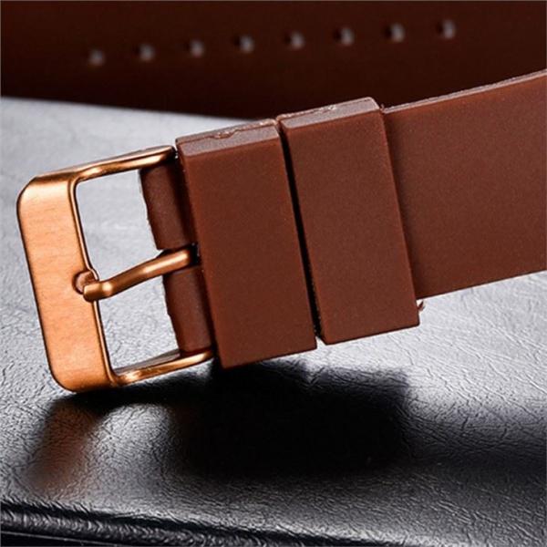 Men Leather Sports Quartz Watches Personalized Creative Simplicity Student Watch