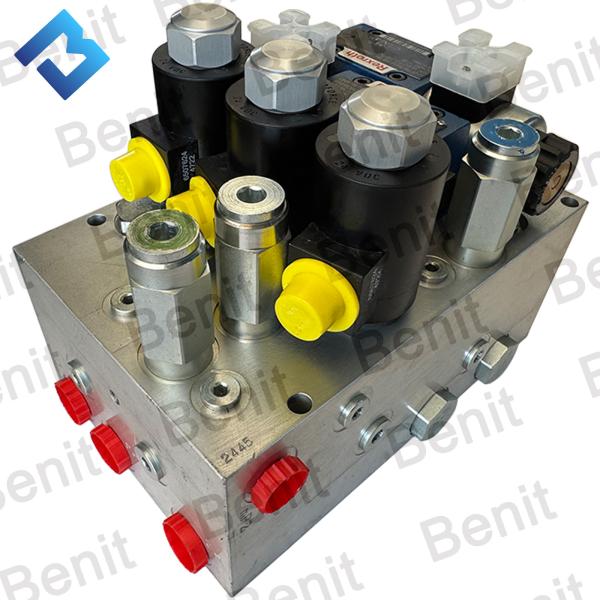 ABG Bloc de soupape hydraulique VOLVO Contrôle des grattoirs gauche et droit et des vibrations VOE12783257 pour les pièces détachées de pavé d'asphalte