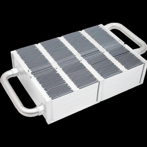 Aluminum Fin And Tube Heat Exchanger Base Size 10-200mm for Various Industrial Applications