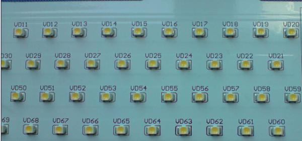 Aluminum High Power LED PCB Assembly / Lead HASL 1.6MM Aluminum LED PCBA