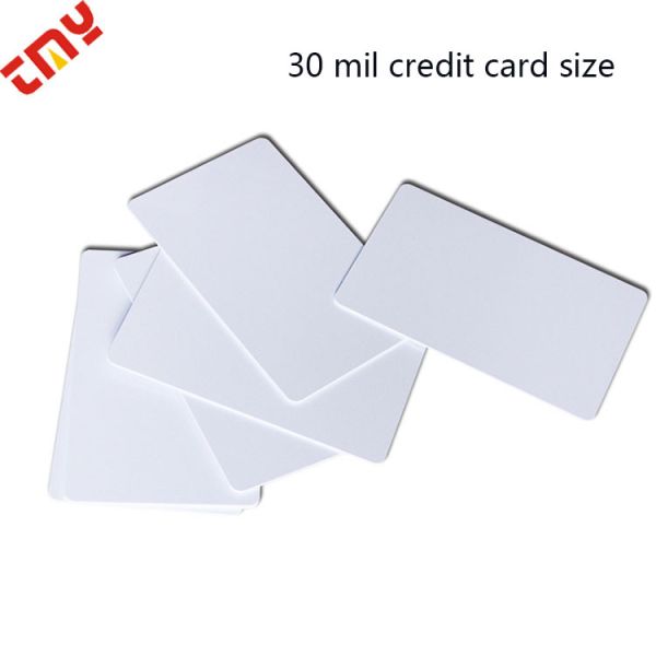 Custom Sublimation Printing Polycarbonate Plastic Student Business Government Name Blank Inkjet PVC ID Identification Card