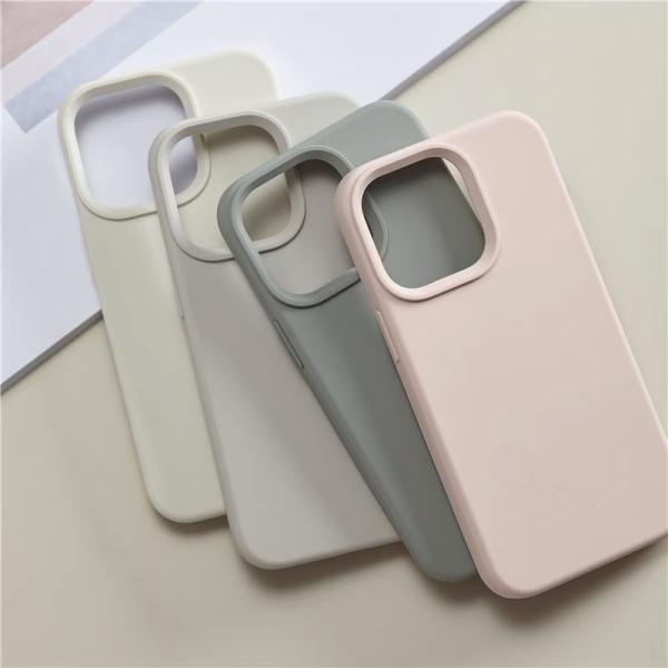 Waterproof Liquid Silicone Cover Scratch Resistant Drop Proof Phone Case Anti Slip