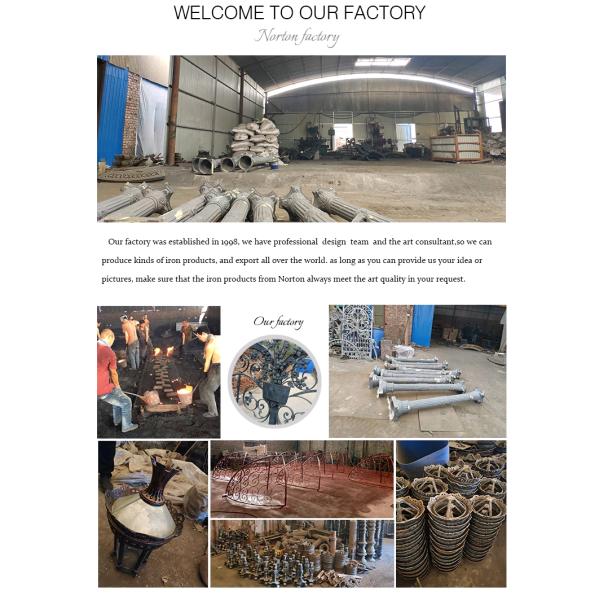 Antique Handmade Cast Iron Light Pole Waterproof Vintage Street Light Pole