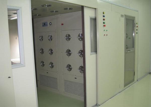 Professional Workshop Industrial Air Shower Grey Color With LED Display