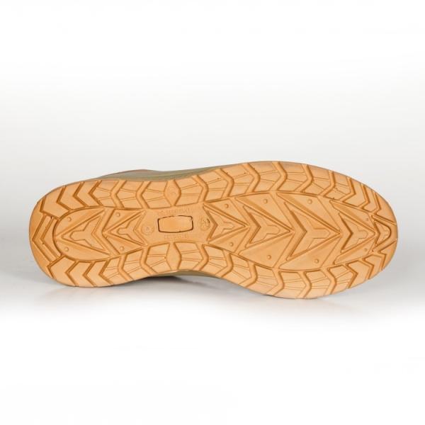 Stay Safe On Job Cement Safety Shoes Suede Cow Leather Upper And Heat Resistant Work Footwear