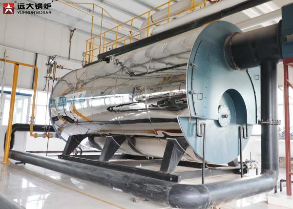 Customized Natural Gas Fired Industrial Steam Boiler Explosion Proof Device