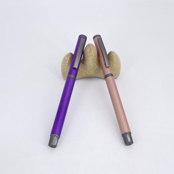 Plug-In Type Metal Creative Gel Ink Pen Business Office Writing Neutral Pen