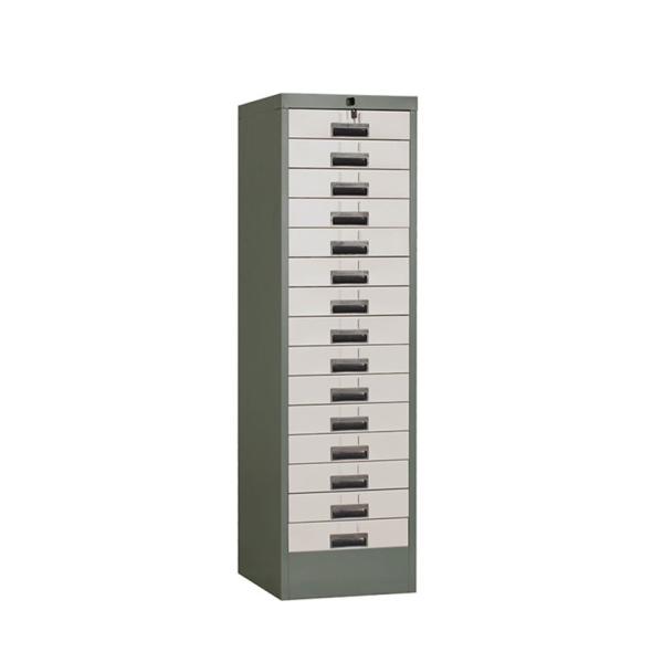 KD Structure Metal Storage Cabinet With 15 Drawers Storage Metal Office Furniture