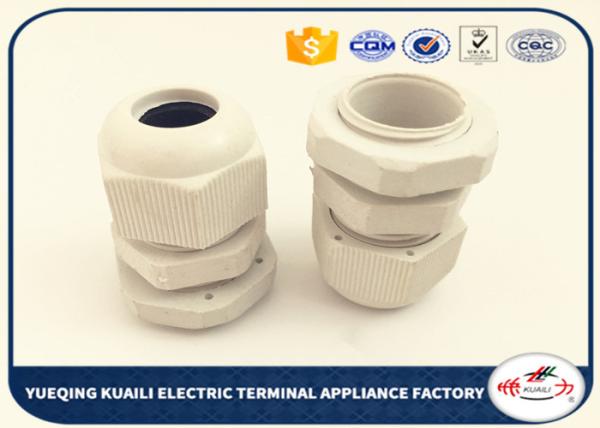 M16 Ip68 Waterproof Nylon Plasticcable Gland For Unarmoured Cable 4-8mm Dia
