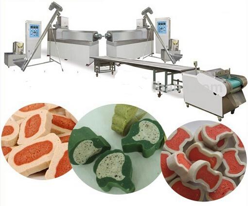 Big Capacity Dog Food Processing Equipment , Full Automatic Dog Food Making Machine