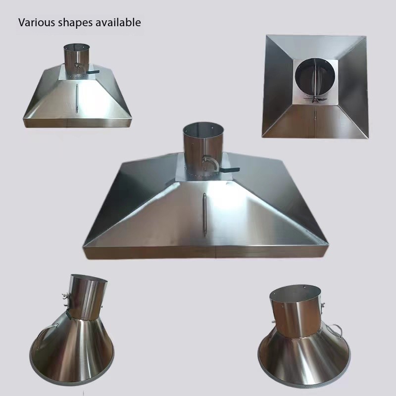 Anti Corrosive Laboratory Accessories Industrial Fume Exhaust Hoods