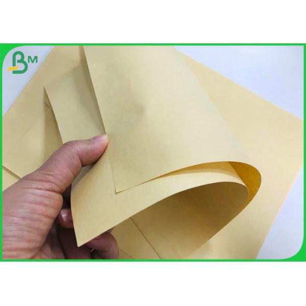 Экологическая бамбуковая бумага волокна 50G 80G Unbleached Kraft точная для бумажного мешка