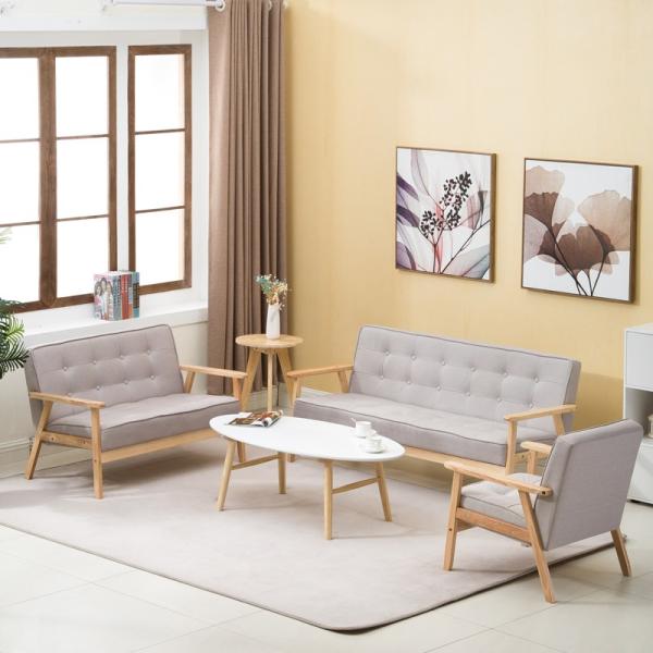 Living Room Kindergarten Reading Seat Corner Sofa with Steel Frame and Large Capacity in Small Department
