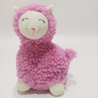 Brinquedos bonitos do luxuoso da alpaca que falam o presente traseiro das crianças com certificado do CE